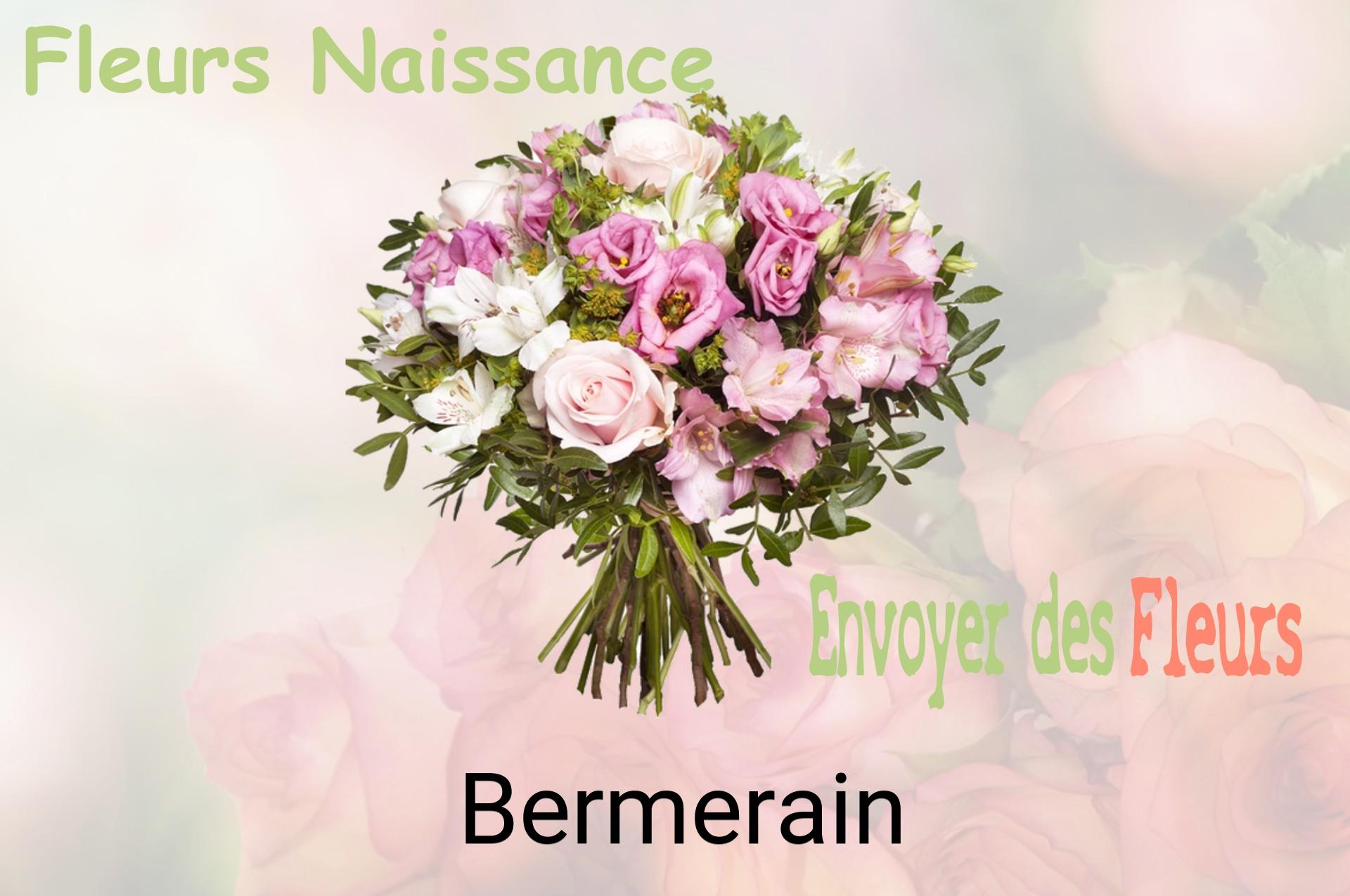Bouquet de fleurs de naissance livré à Bermerain
